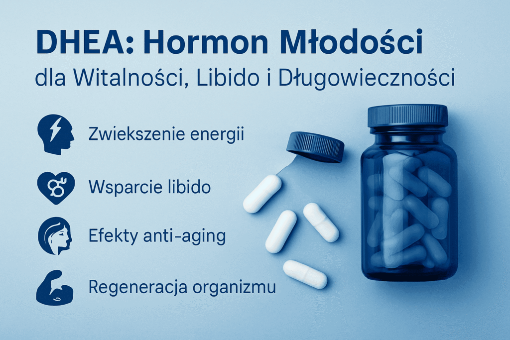 Suplement DHEA – kapsułki wspierające libido, energię i regenerację organizmu