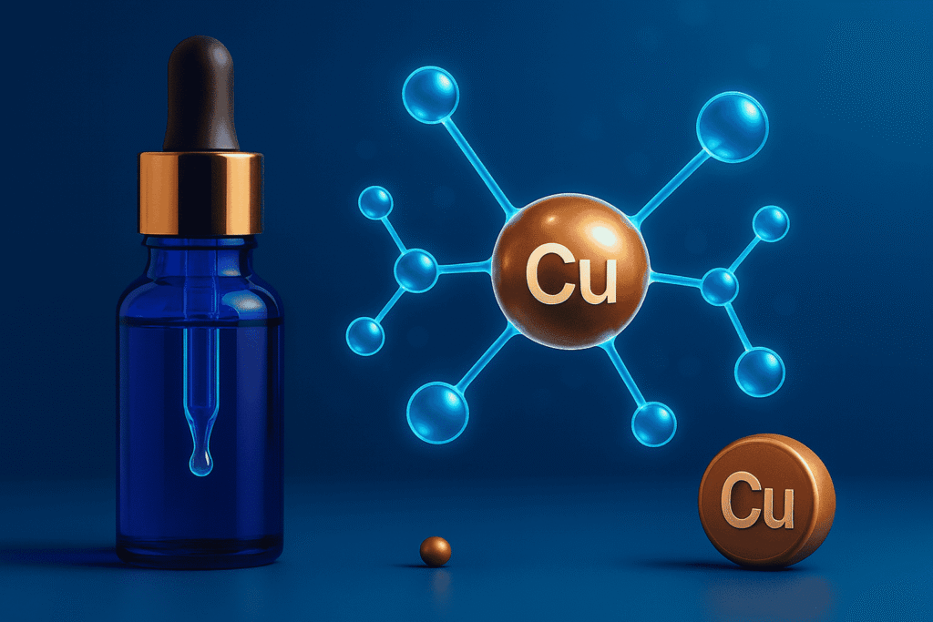Peptydy miedziowe GHK-Cu – działanie anti-aging i regeneracja skóry