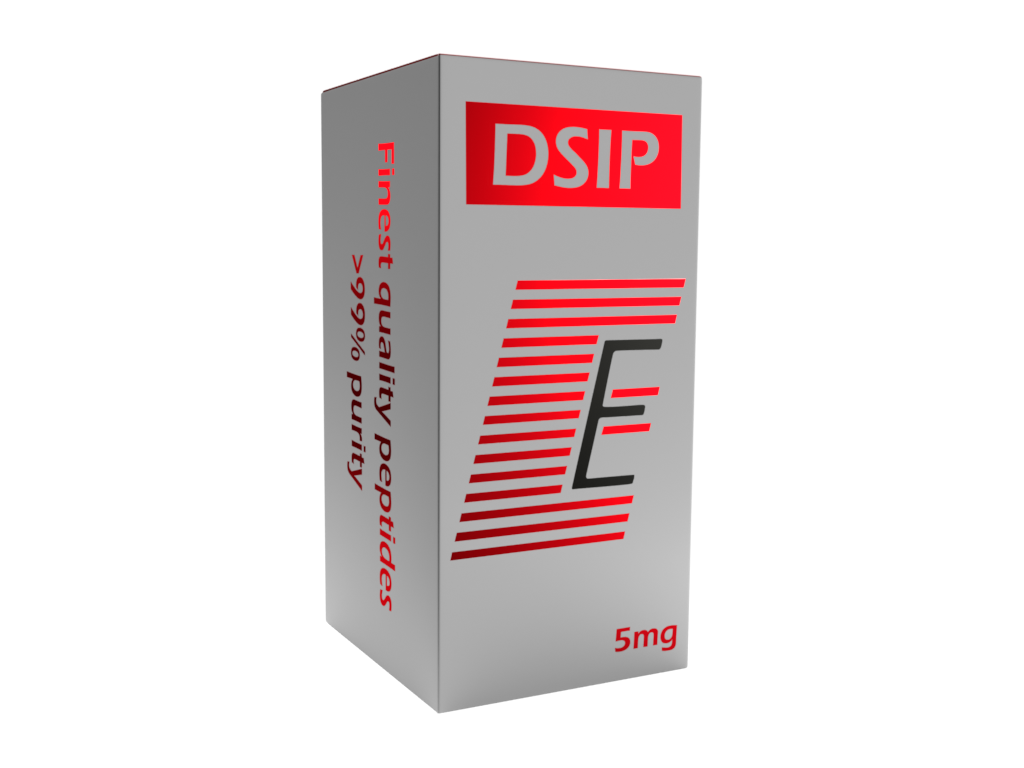 Na zdjęciu przedstawiono opakowanie peptydu Endogenic DSIP 5 mg (Delta Sleep-Inducing Peptide), będącego syntetycznym neuropeptydem analizowanym w kontekście regulacji rytmu dobowego, snu głębokiego i procesów regeneracyjnych. DSIP jest badany pod kątem wpływu na jakość odpoczynku, odporność na stres oraz efektywność biologicznej regeneracji organizmu, bez wywoływania senności czy efektów sedacyjnych. Opakowanie peptydu Endogenic DSIP 5 mg – peptyd badawczy wspierający fazę snu delta, regenerację organizmu i rytm dobowy, produkt peptid.pl