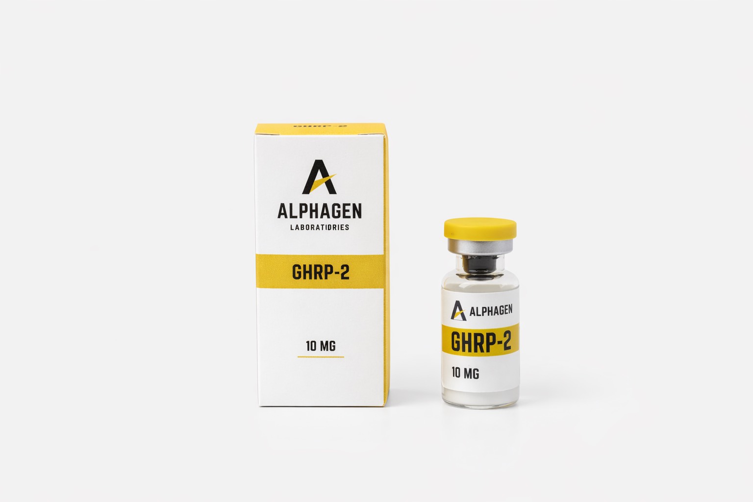 Oryginalny produkt marki Alphagen Laboratories. GHRP-2 (Growth Hormone Releasing Peptide-2) to heksapeptyd z grupy mimetyków greliny. W środowisku naukowym ceniony za zdolność do pulsacyjnej stymulacji przysadki do produkcji GH bez znaczącego wpływu na poziom kortyzolu. Produkt przeznaczony wyłącznie do celów laboratoryjnych i badawczych. Gwarantowana wysoka czystość chemiczna i stabilność liofilizatu. Zestaw Alphagen GHRP-2 10mg – fiolka z liofilizatem i opakowanie peptydu na regenerację mięśni