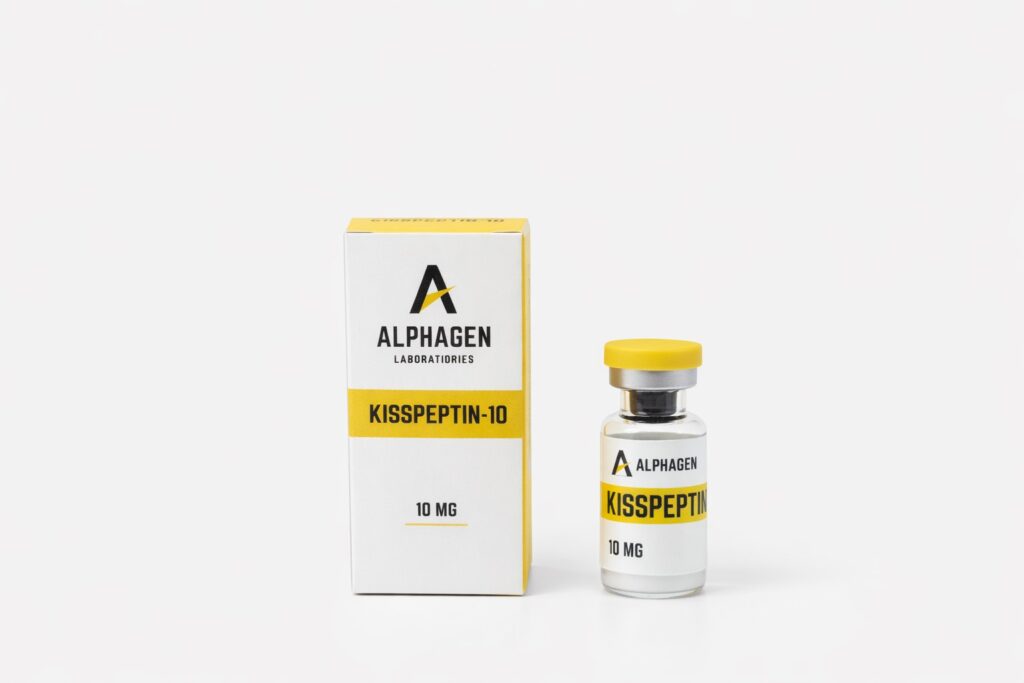Peptyd Alphagen Kisspeptin-10 – odczynnik badawczy analizowany pod kątem wspierania płodności i optymalizacji libido.