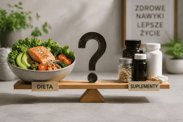 Suplementacja a dieta: porównanie roli zdrowego odżywiania i suplementów diety