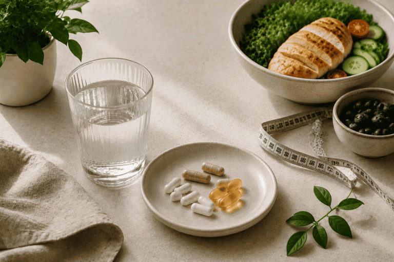 Suplementy na redukcję i odchudzanie jako element planu obejmującego dietę, aktywność i kontrolę masy ciała